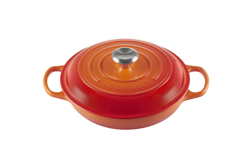 Кастрюля низкая 26 см Le Creuset Огненная лава 21180260902430