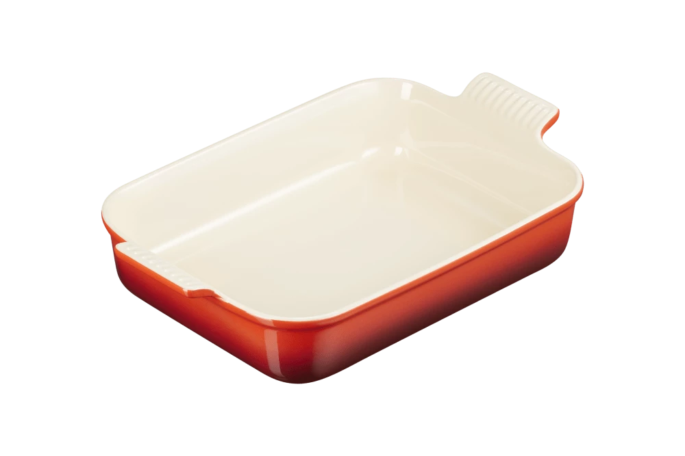 Блюдо прямоугольное 32 см Le Creuset Вишня Heritage