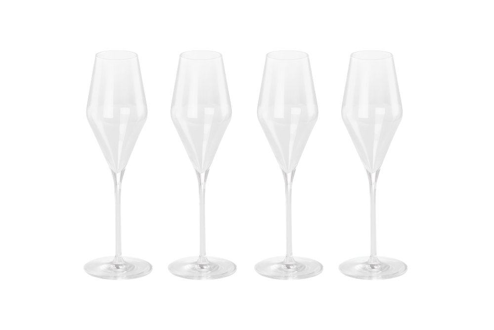 Набор из 4 бокалов для игристых вин Le Creuset 49815000010003