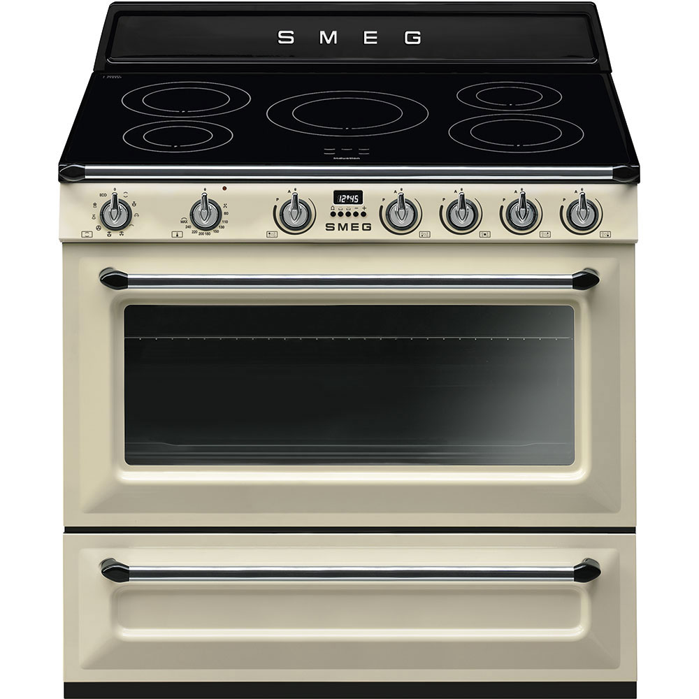 Варочный центр Smeg Кремовый TR90IP9