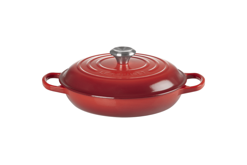 Кастрюля низкая 26 см Le Creuset Вишня 21180260602430