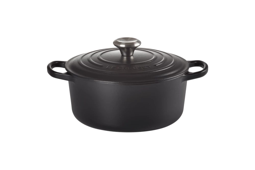 Кастрюля круглая 24 см Le Creuset Черный 21177240000430
