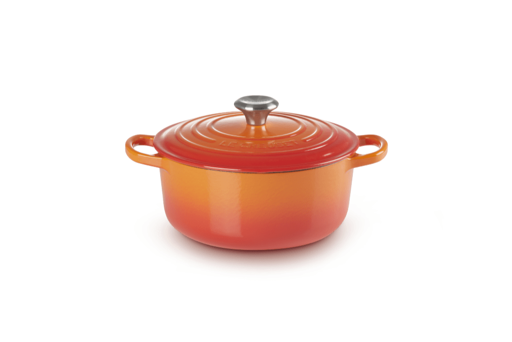 Кастрюля круглая 20 см Le Creuset Огненная лава 21177200902430