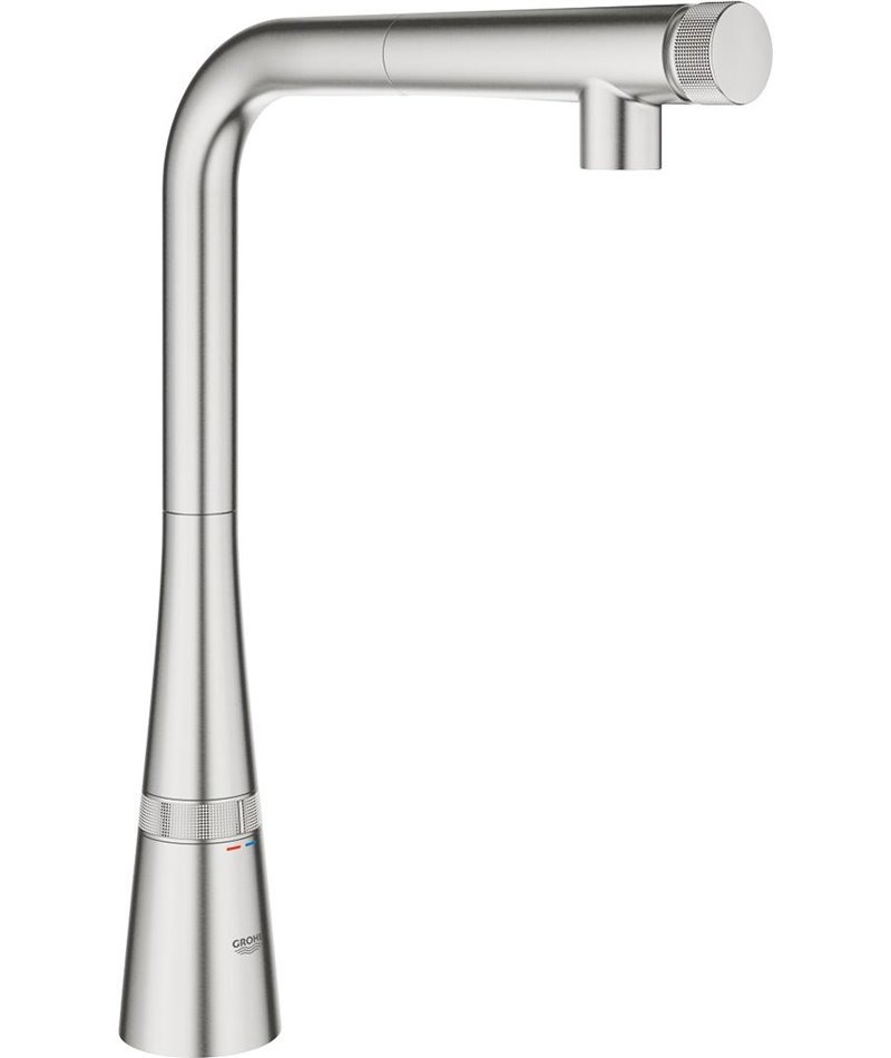 Смеситель GROHE Нержавеющая сталь Scala SmartControl