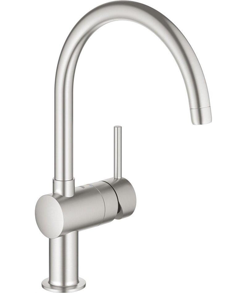 Смеситель GROHE Нержавеющая сталь Vento