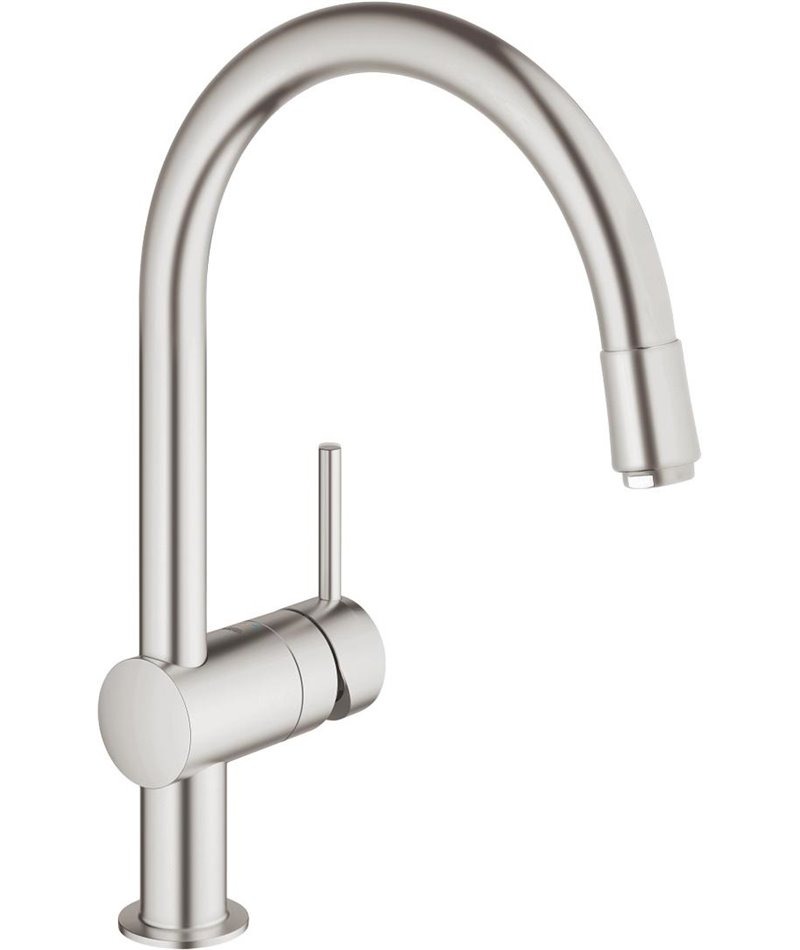 Смеситель GROHE Нержавеющая сталь Vento