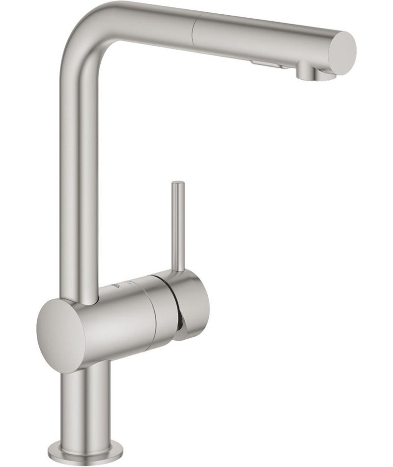 Смеситель GROHE Нержавеющая сталь Vento