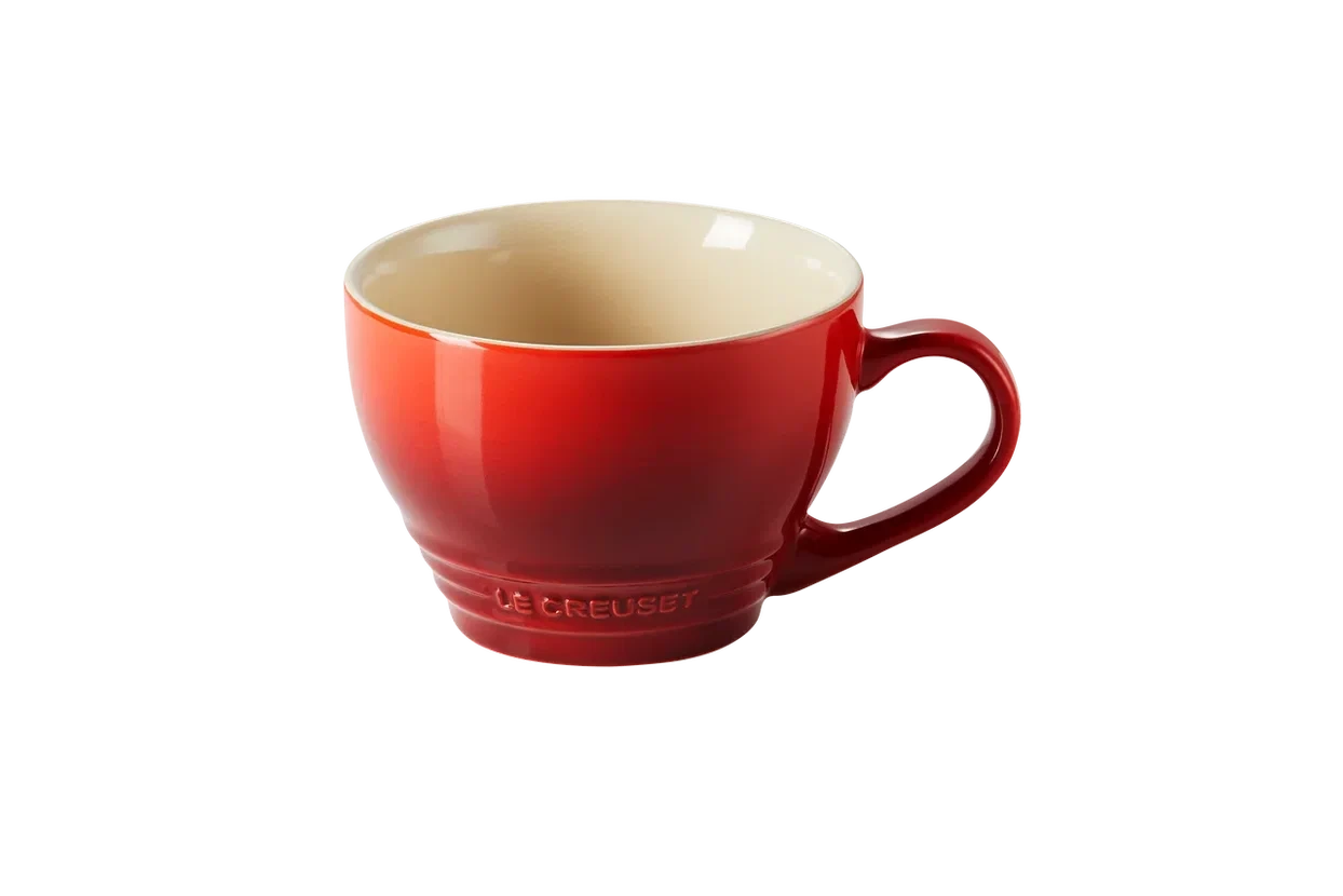 Большая чашка для капучино 400 мл Le Creuset Вишня 70304400600002