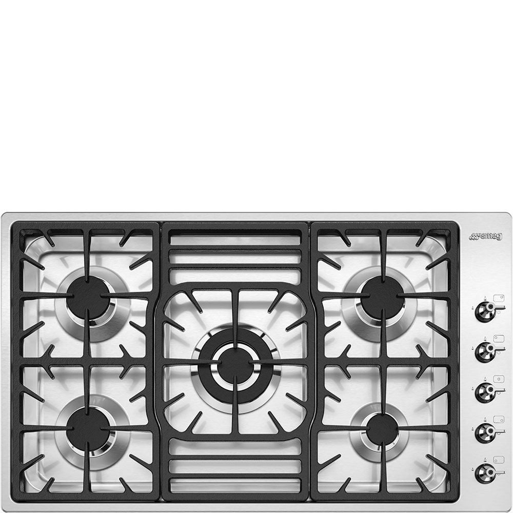 Варочная панель Smeg Нержавеющая сталь PGF95-4