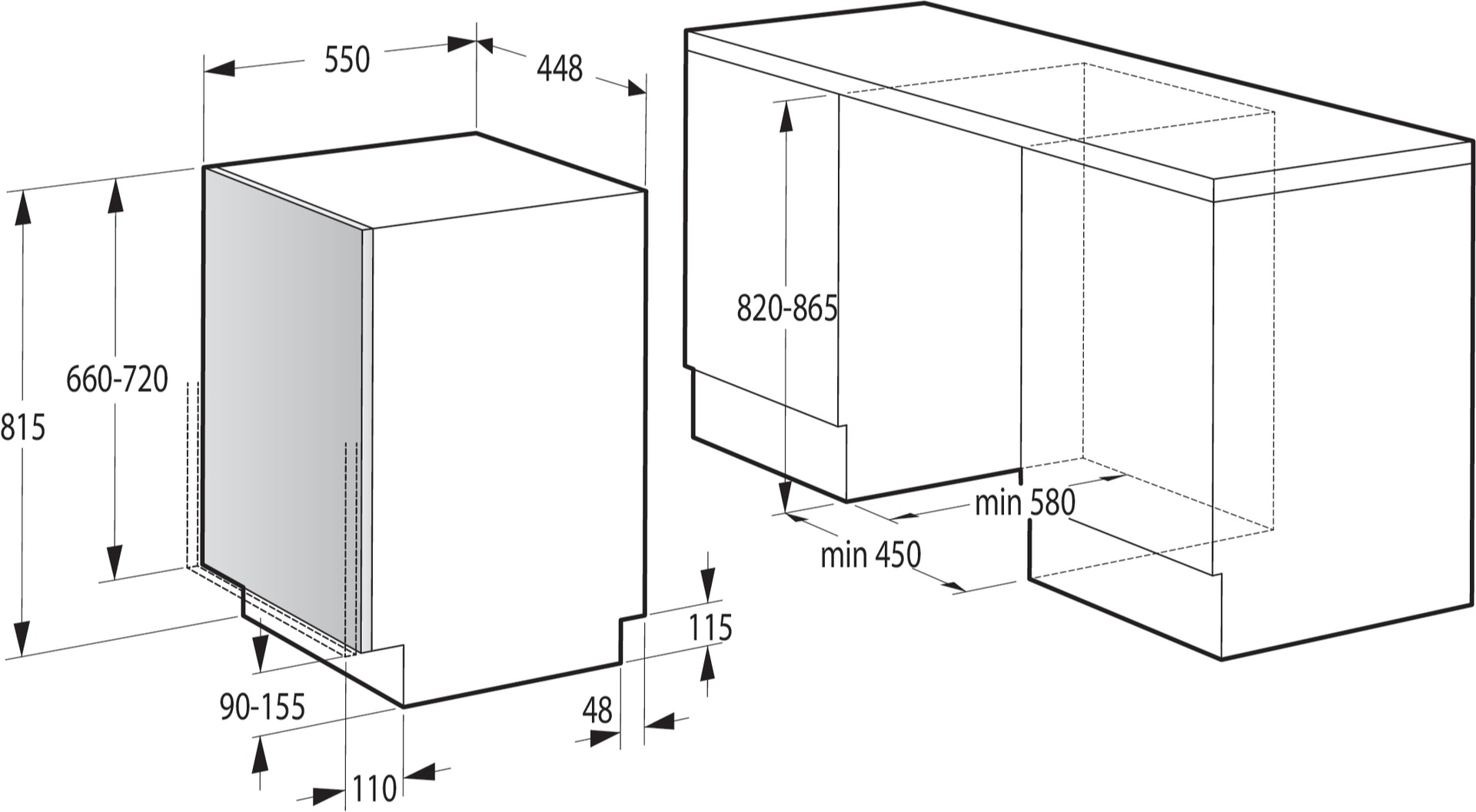 Посудомоечная машина Gorenje GV572D10