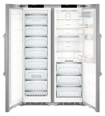 Холодильник Side-by-side Liebherr Нержавеющая сталь SBSes 8773