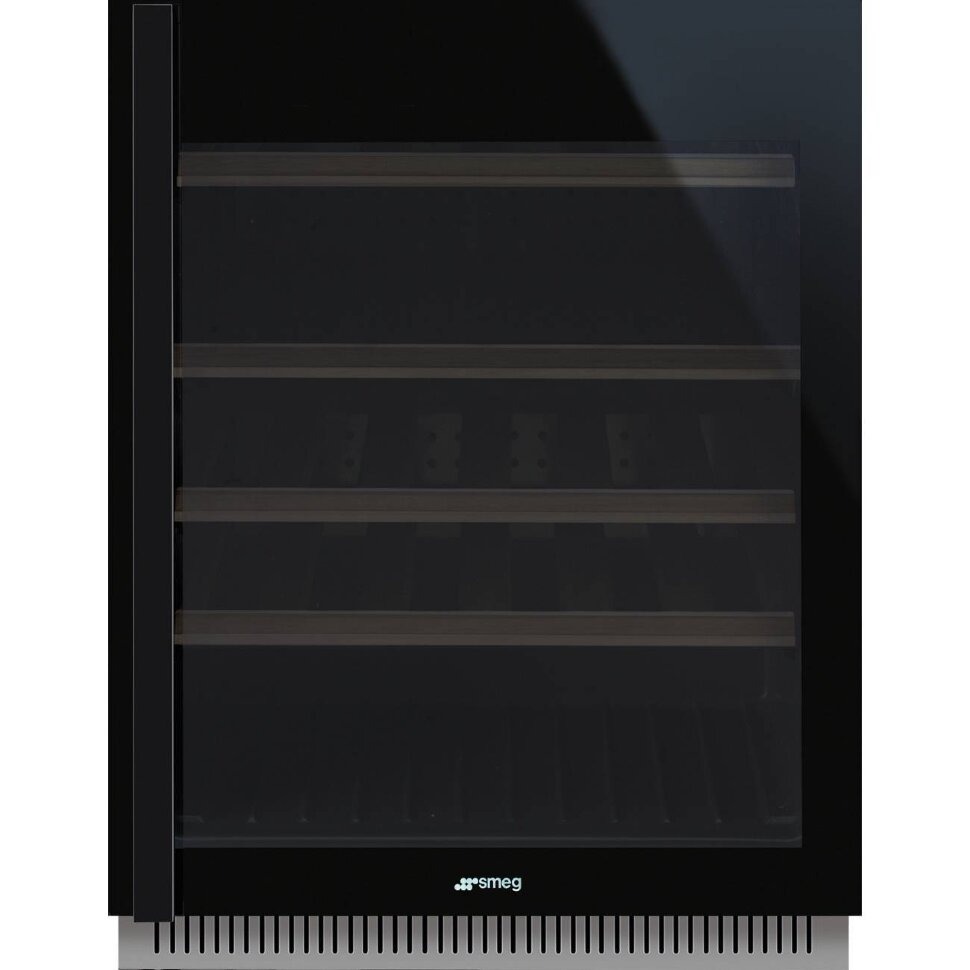 Винный шкаф Smeg Черное стекло CVI638RN3