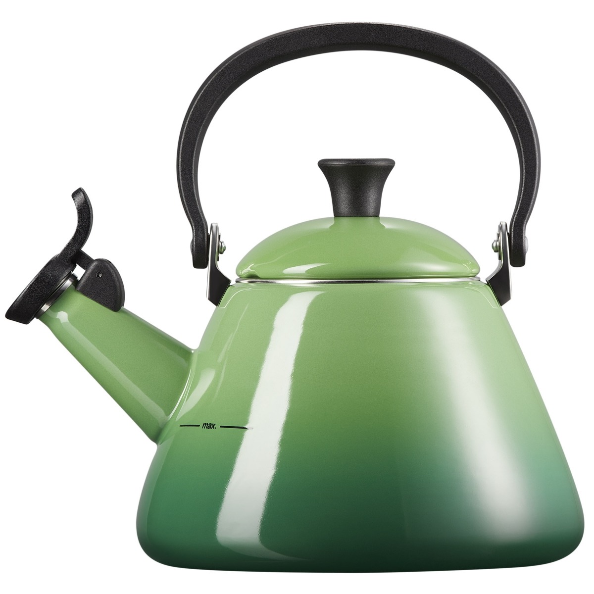 Чайник наплитный 1,6 л со свистком Le Creuset Зеленый бамбук 40101024080000