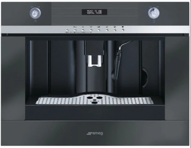 Кофемашина встраиваемая Smeg Черный CMSC45NE УЦЕНКА