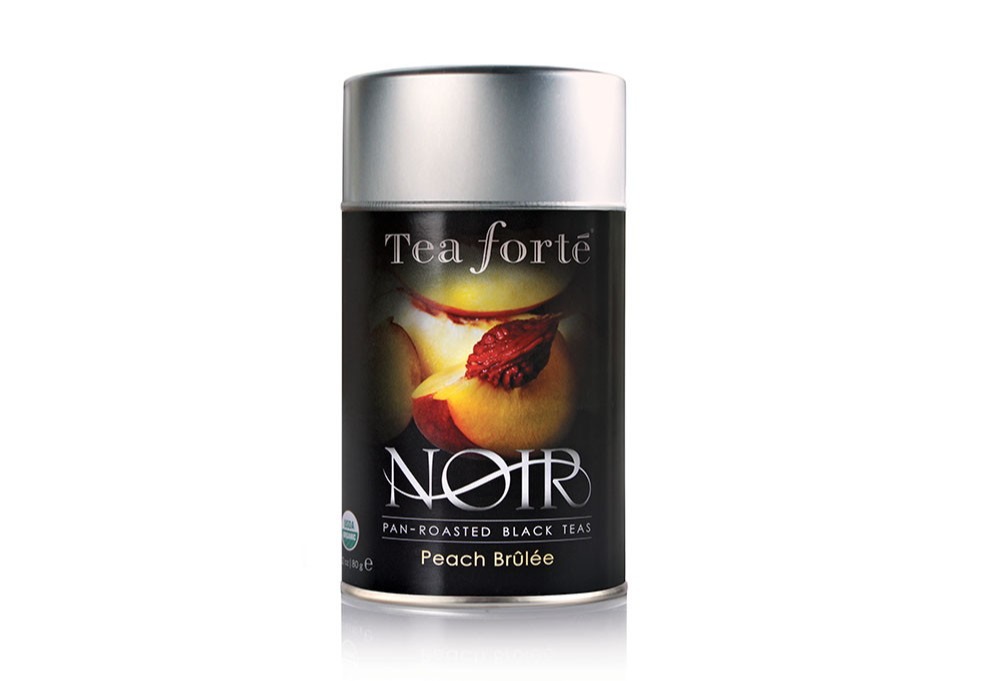 Рассыпной черный чай "Персиковый брюле" Tea Forte 15122