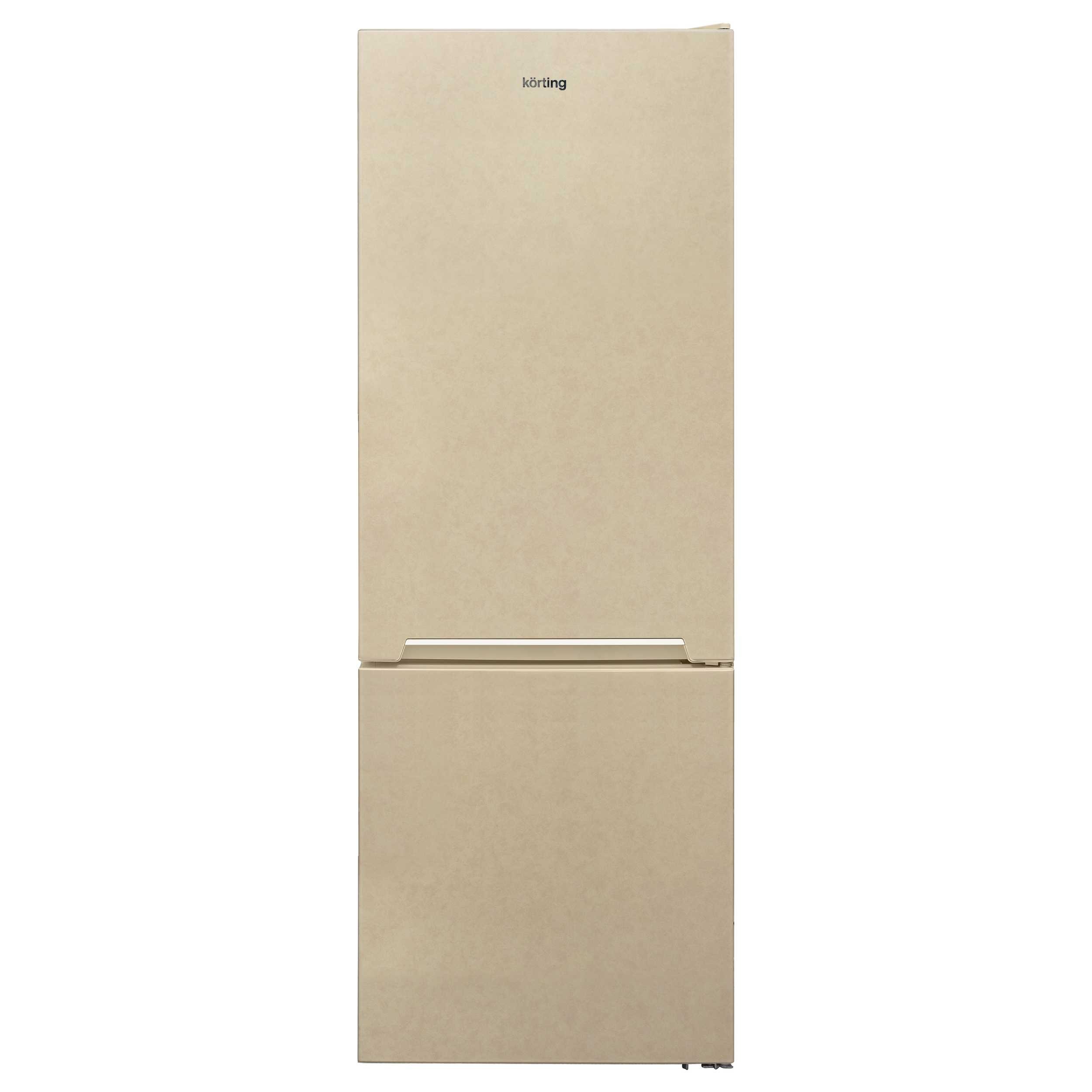 Холодильник комбинированный Korting Бежевый KNFC 71863 B