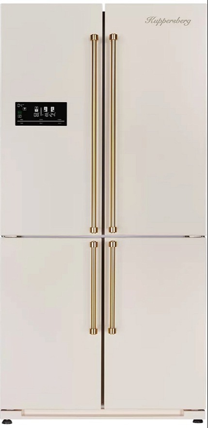Холодильник Side-by-side Kuppersberg Кремовый NMFV 18591 C