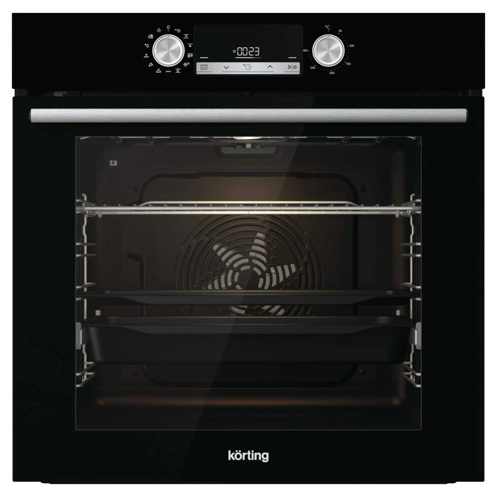 Духовой шкаф Korting Черный OKB 8481 ESN PYRO
