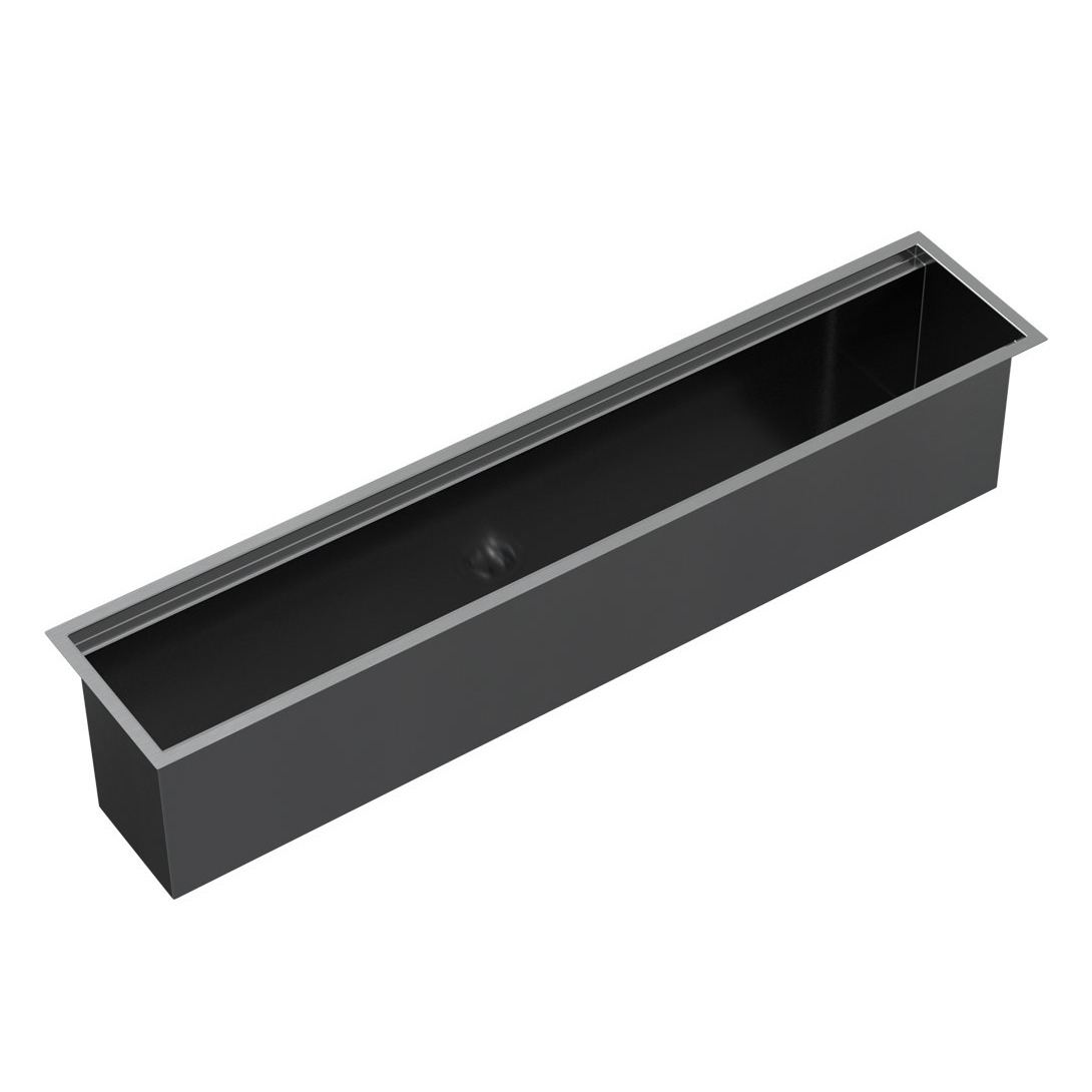 Встраиваемая сушка для посуды Omoikiri Вороненая сталь DRY-02-GM