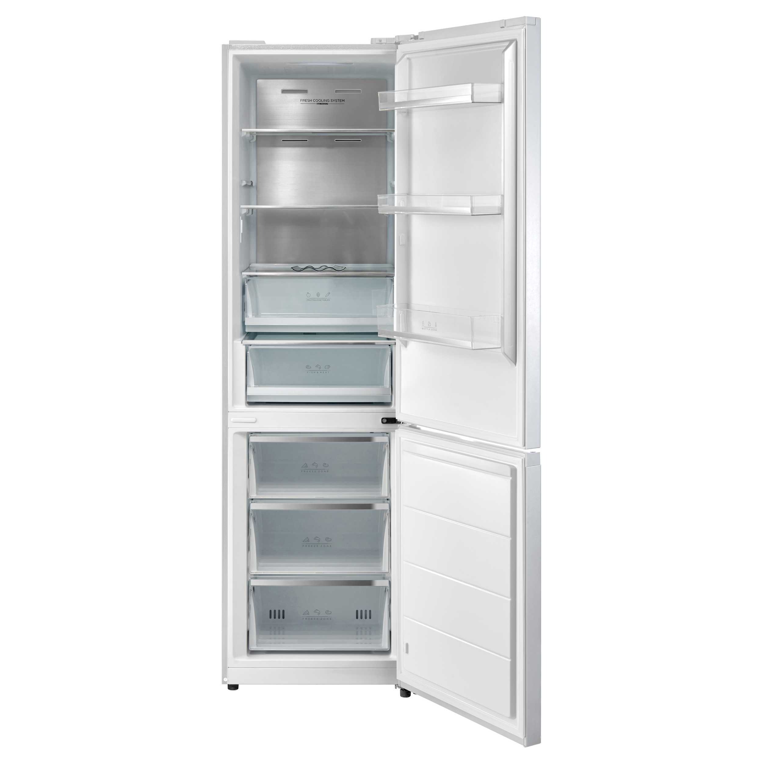 Холодильник комбинированный Korting Белый KNFC 62029 W