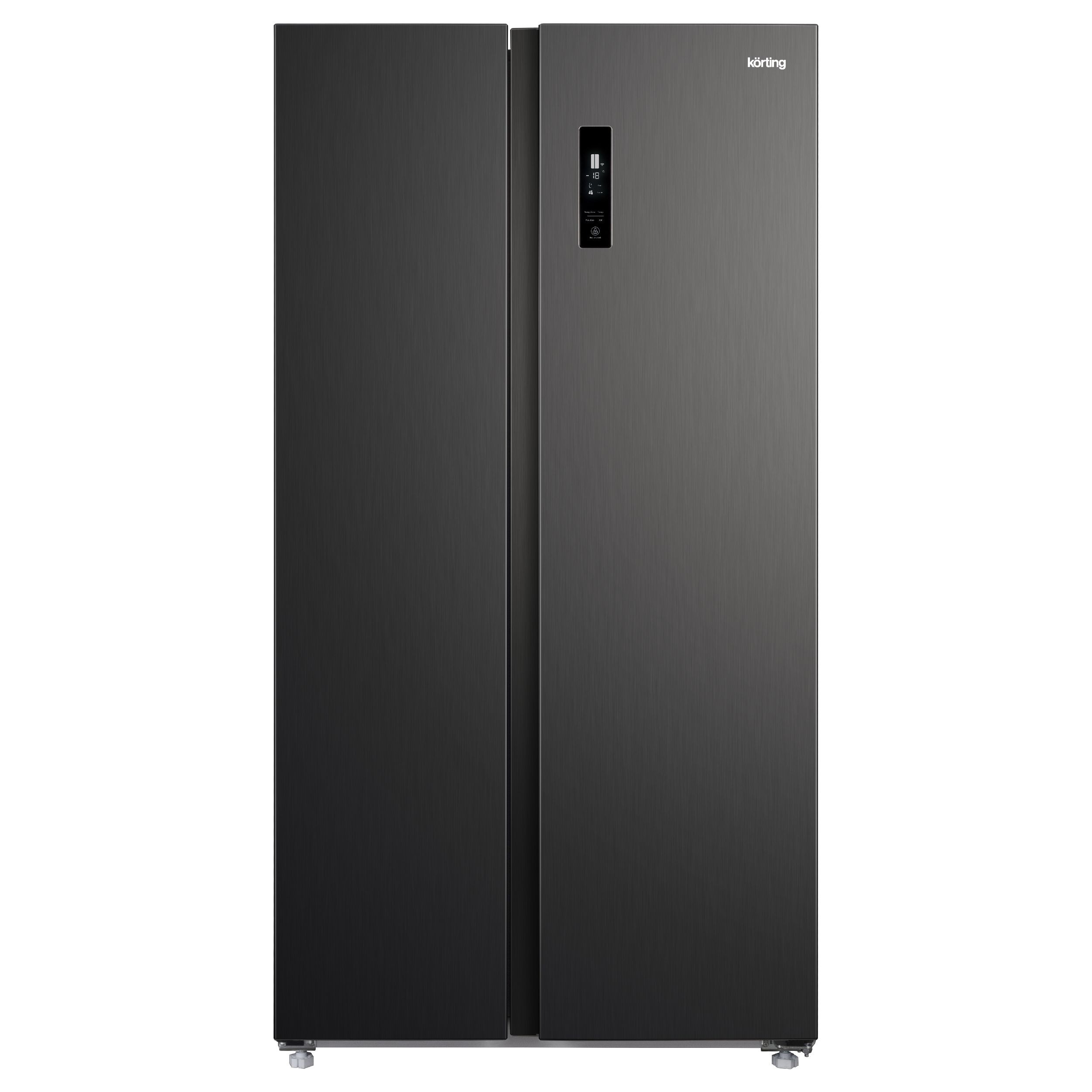 Холодильник Side-by-side Korting Черный KNFS 93535 XN