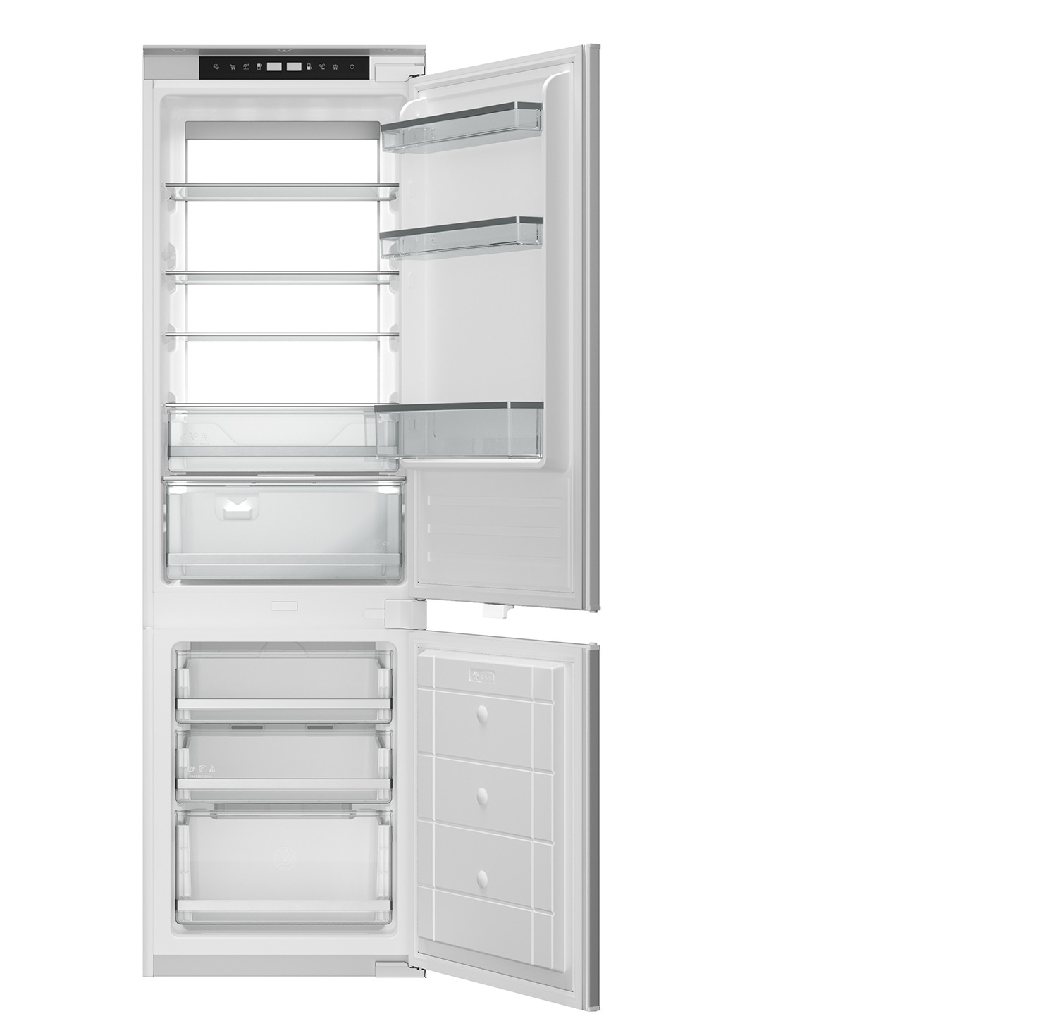Холодильник комбинированный Bertazzoni Белый REF603BBNPTC