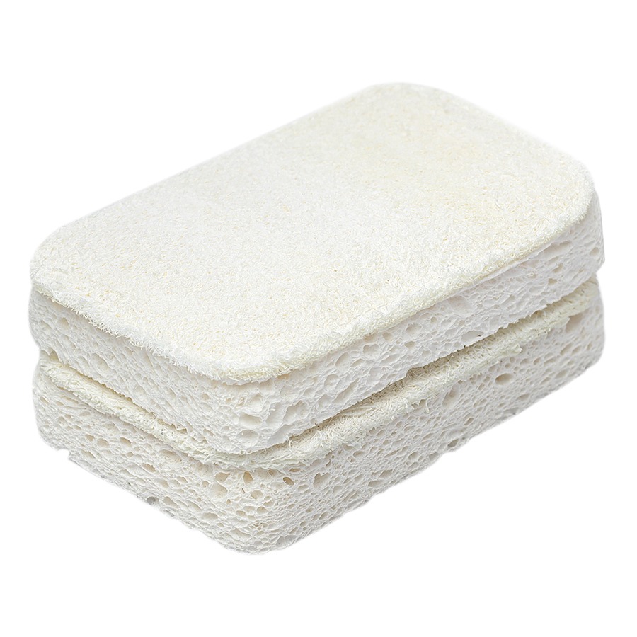 Набор губок для посуды SMART SOLUTIONS Белый Eco Sponge
