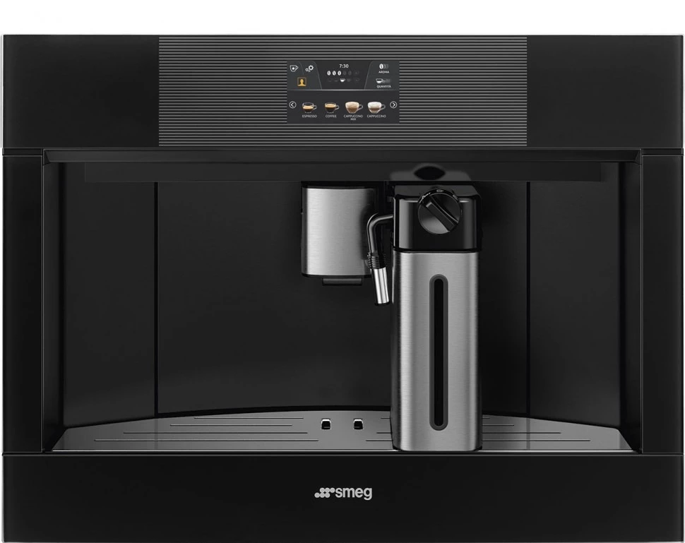 Кофемашина встраиваемая Smeg Черный CMS4104B3RU