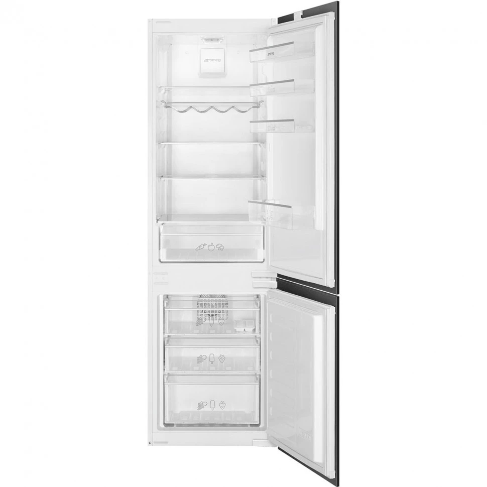 Холодильник комбинированный Smeg Белый C3170NE