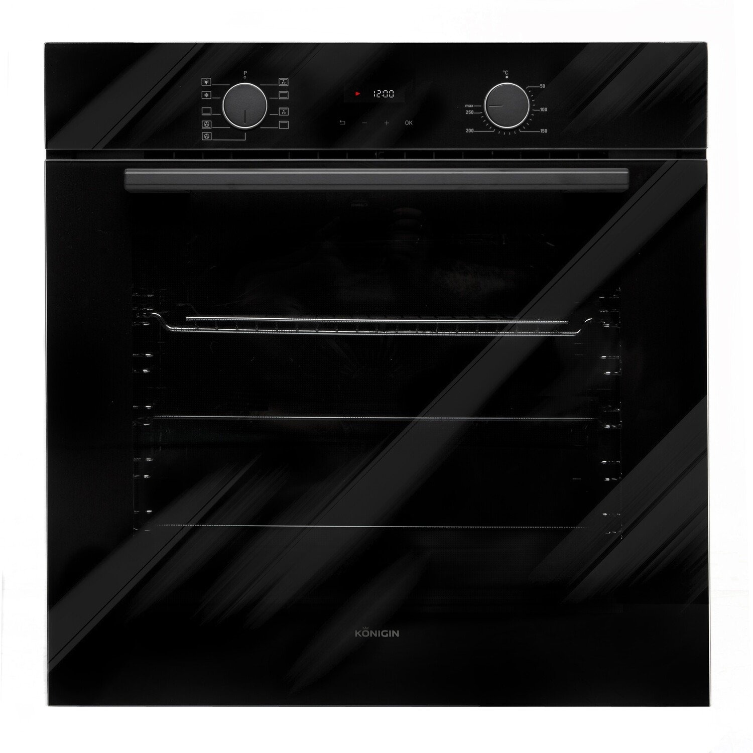Духовой шкаф Konigin Черное стекло Barberry 60 BKF E9