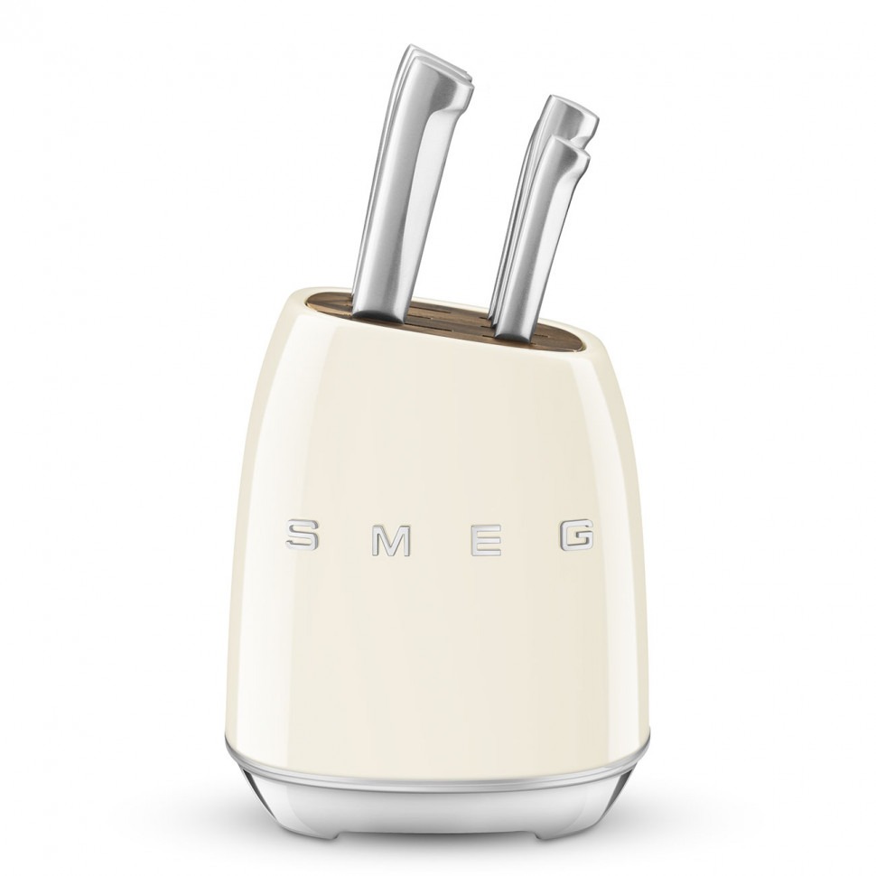 Комплект ножей 6 шт. Smeg Кремовый KBSF02CR