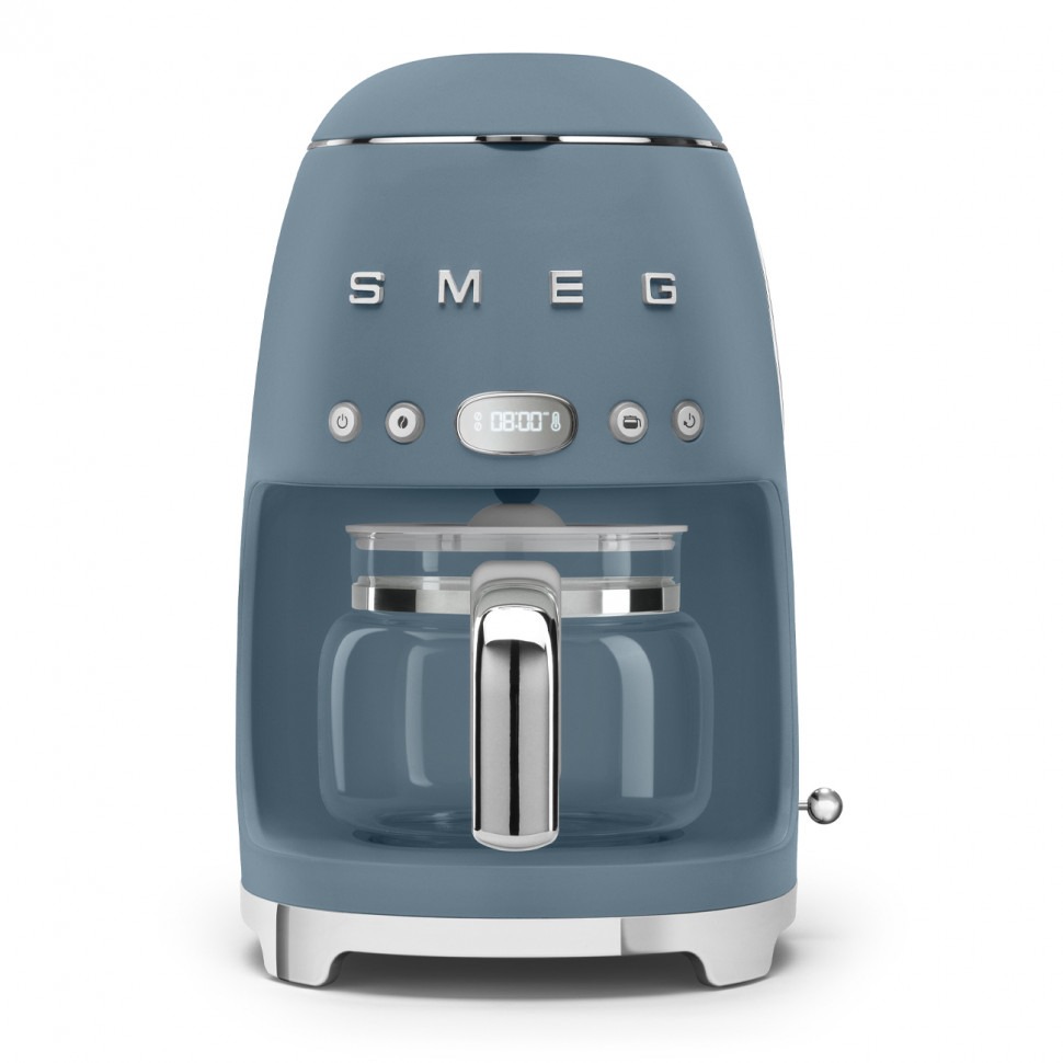 Кофеварка капельная Smeg Синий шторм матовый DCF02SBMEU