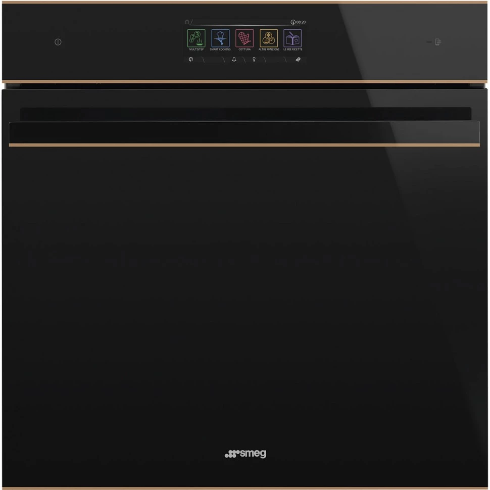 Духовой шкаф Smeg Черное стекло SO6606WAPNR