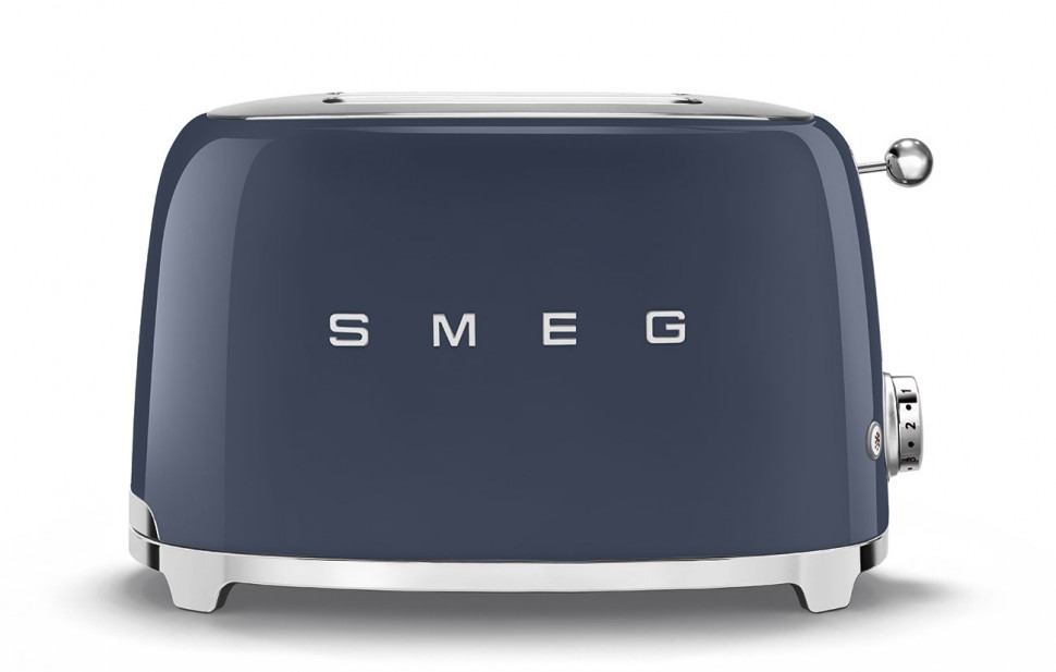 Тостер на 2 ломтика Smeg Темно-синий TSF01NBEU