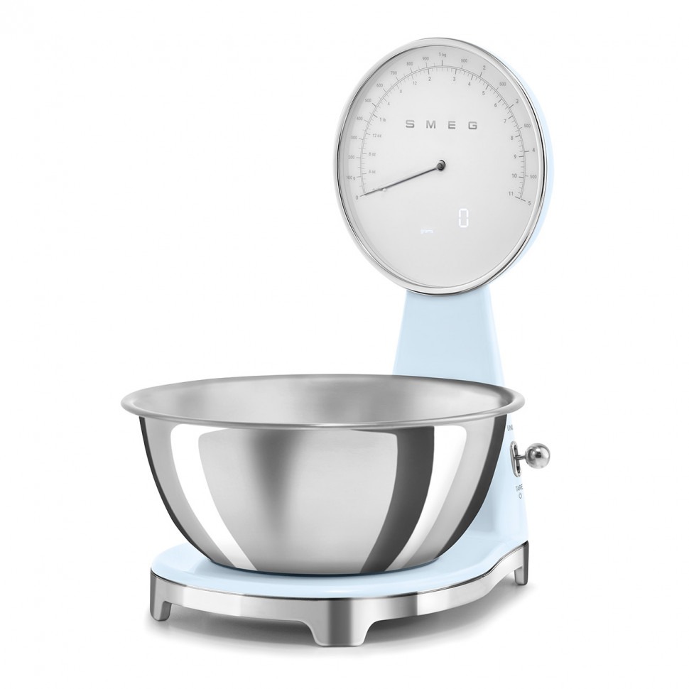Весы кухонные Smeg Голубой KSF01PBWW