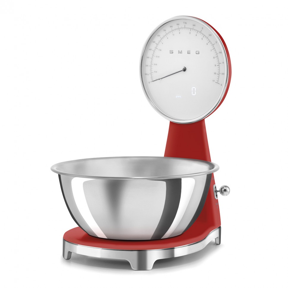 Весы кухонные Smeg Красный KSF01RDWW