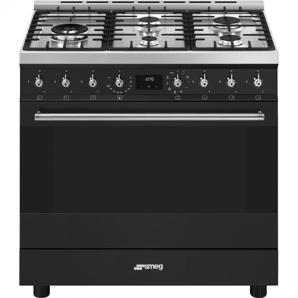 Варочный центр Smeg Черный матовый C95GMCMB2