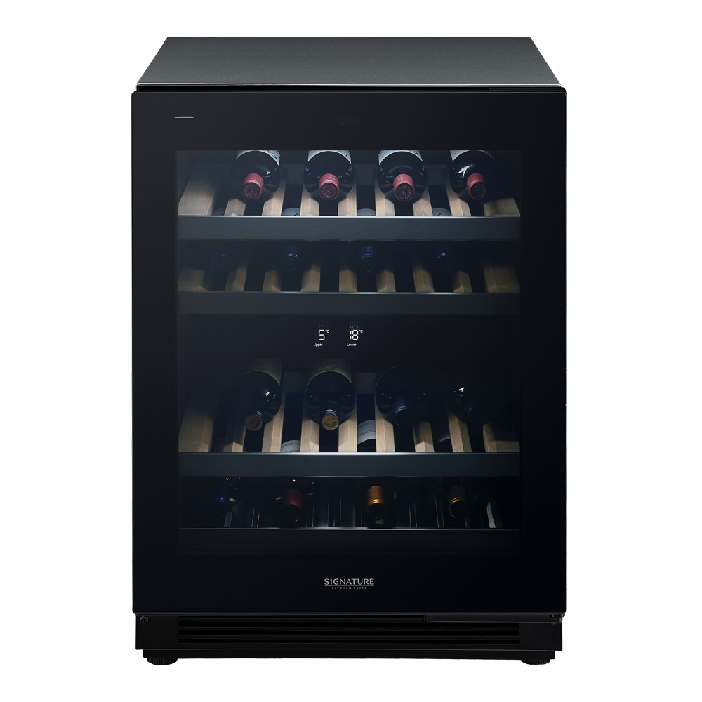 Винный шкаф SIGNATURE KITCHEN SUITE Черный SKSUW2401G