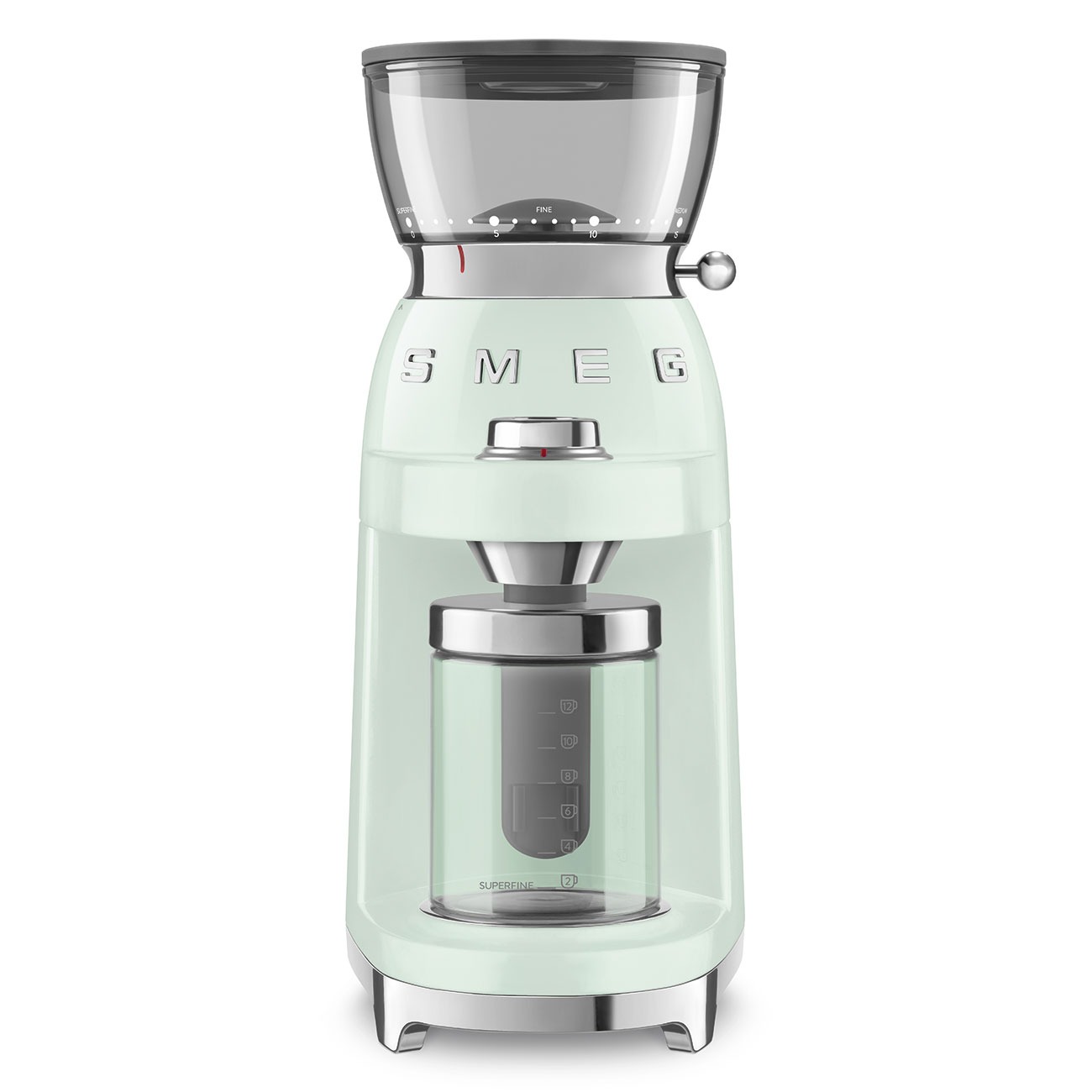 Кофемолка Smeg Мятный CGF03PGEU