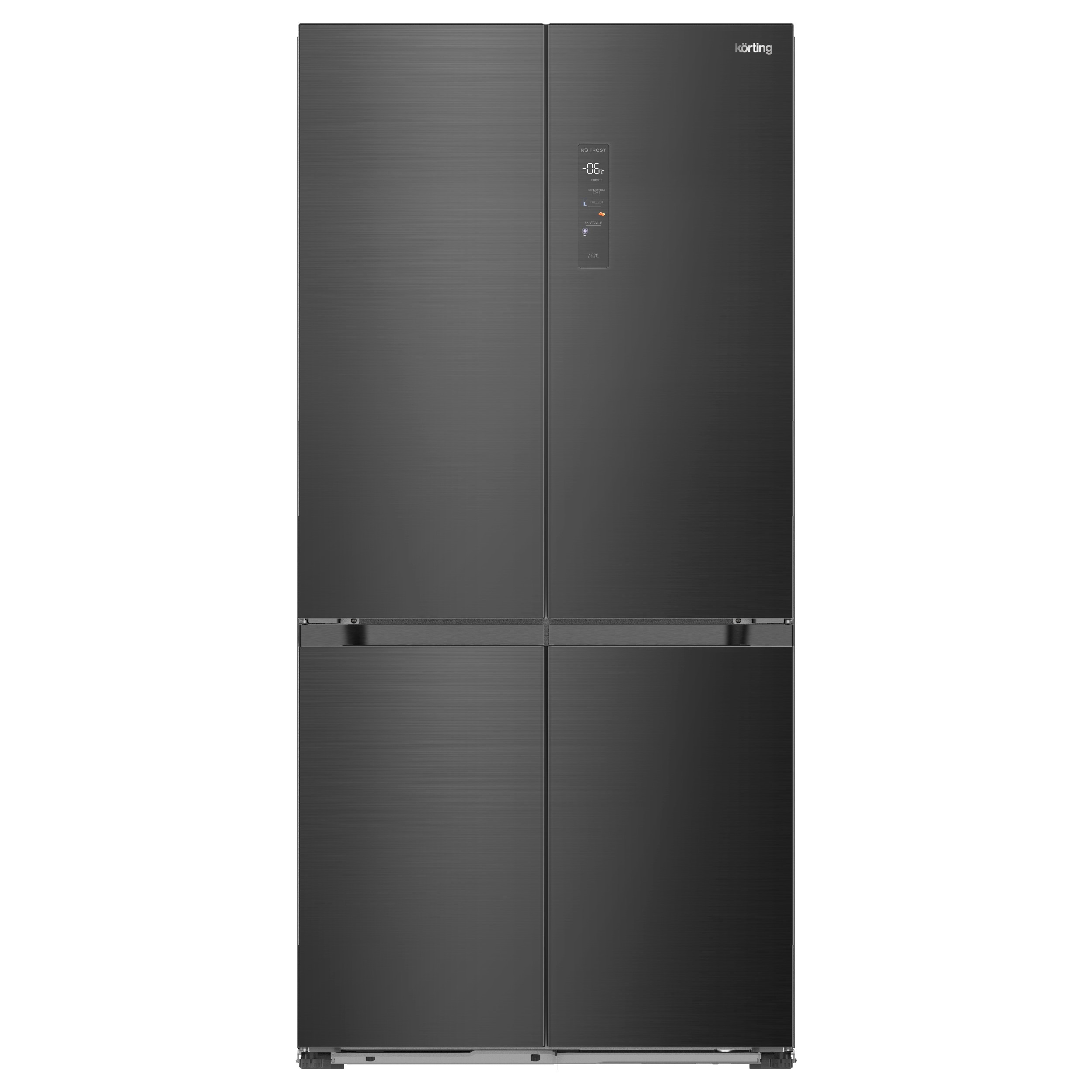 Холодильник Side-by-side Korting Черная сталь KNFM 94899 XN