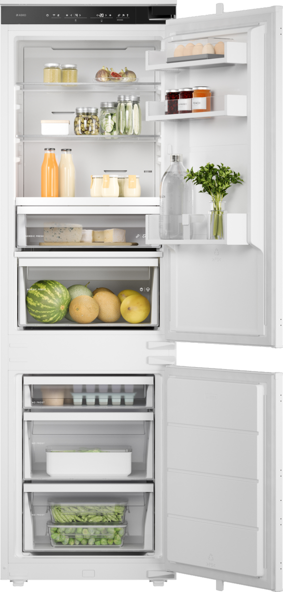 Холодильник комбинированный Asko Белый RBC276SND1