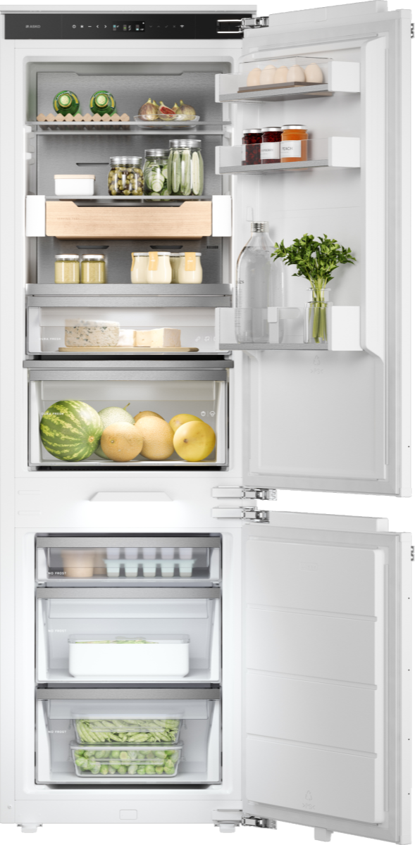 Холодильник комбинированный Asko Белый RBC576DNC1