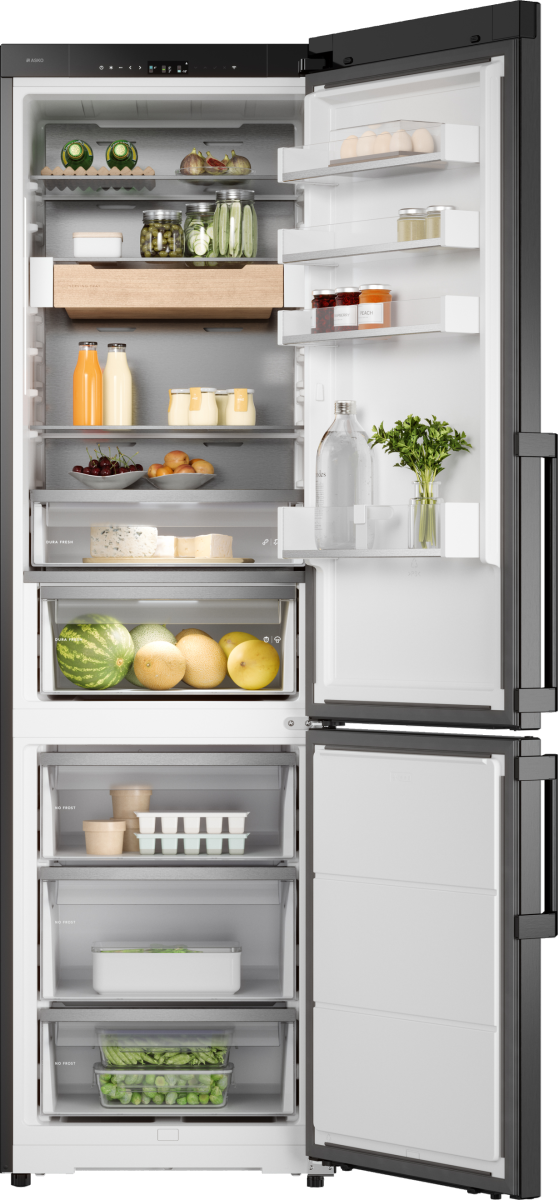 Холодильник комбинированный Asko Черная сталь RFC526RNBB1