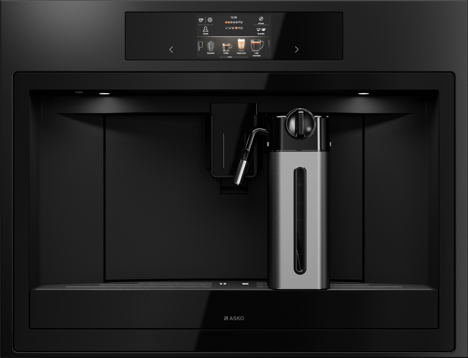 Кофемашина встраиваемая Asko Графит CMB64GS