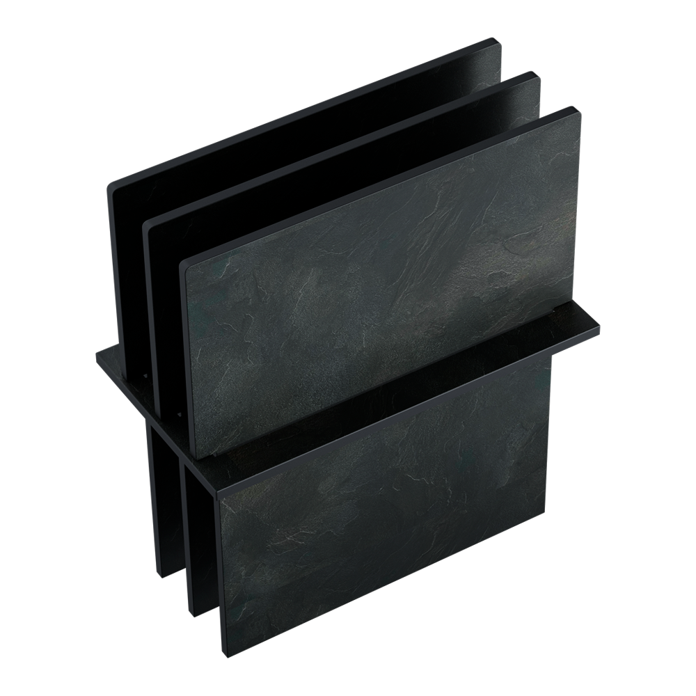 Вставка-держатель и доски Omoikiri Графит FP-04-GB