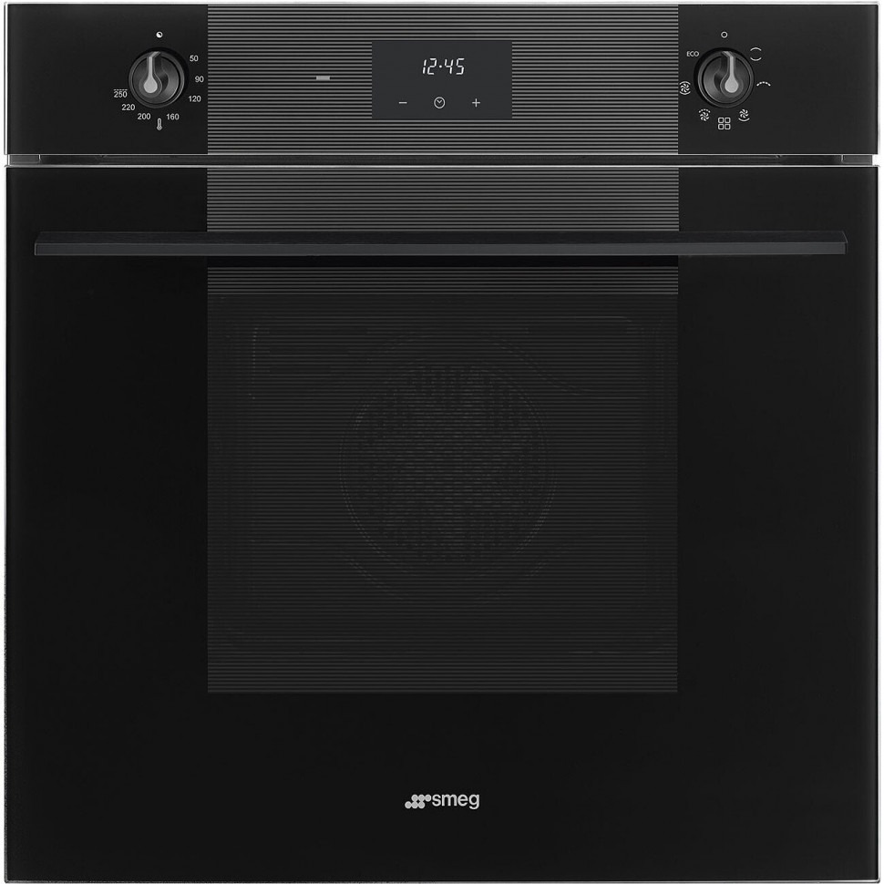 Духовой шкаф Smeg Черное стекло SF6100VB3RU