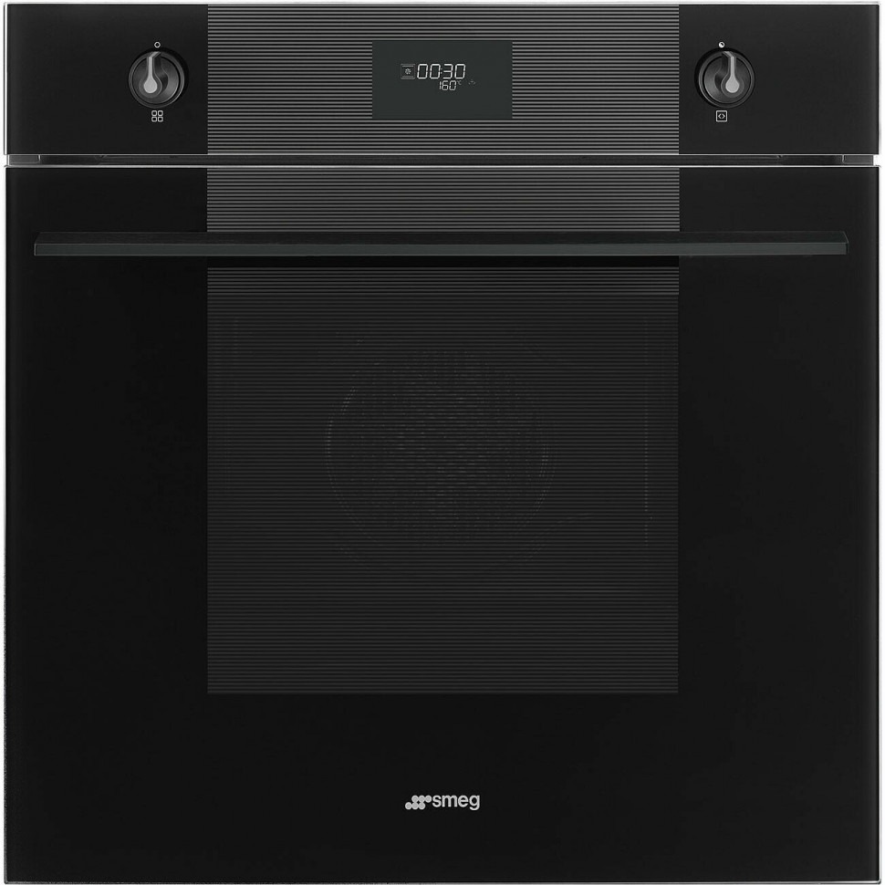 Духовой шкаф Smeg Черное стекло SFP61TB3FR