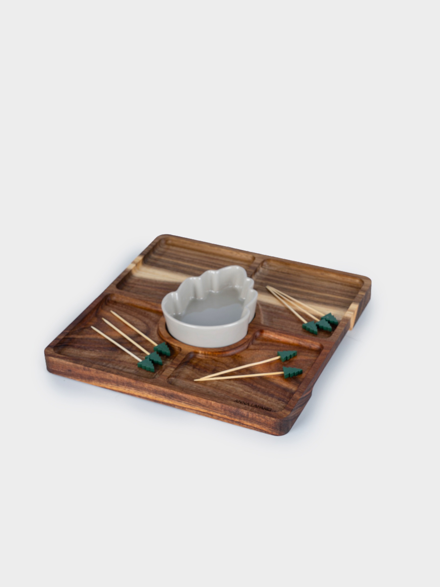 Менажница 25 см ANNA LAFARG Белый ANLAF-CBK1303