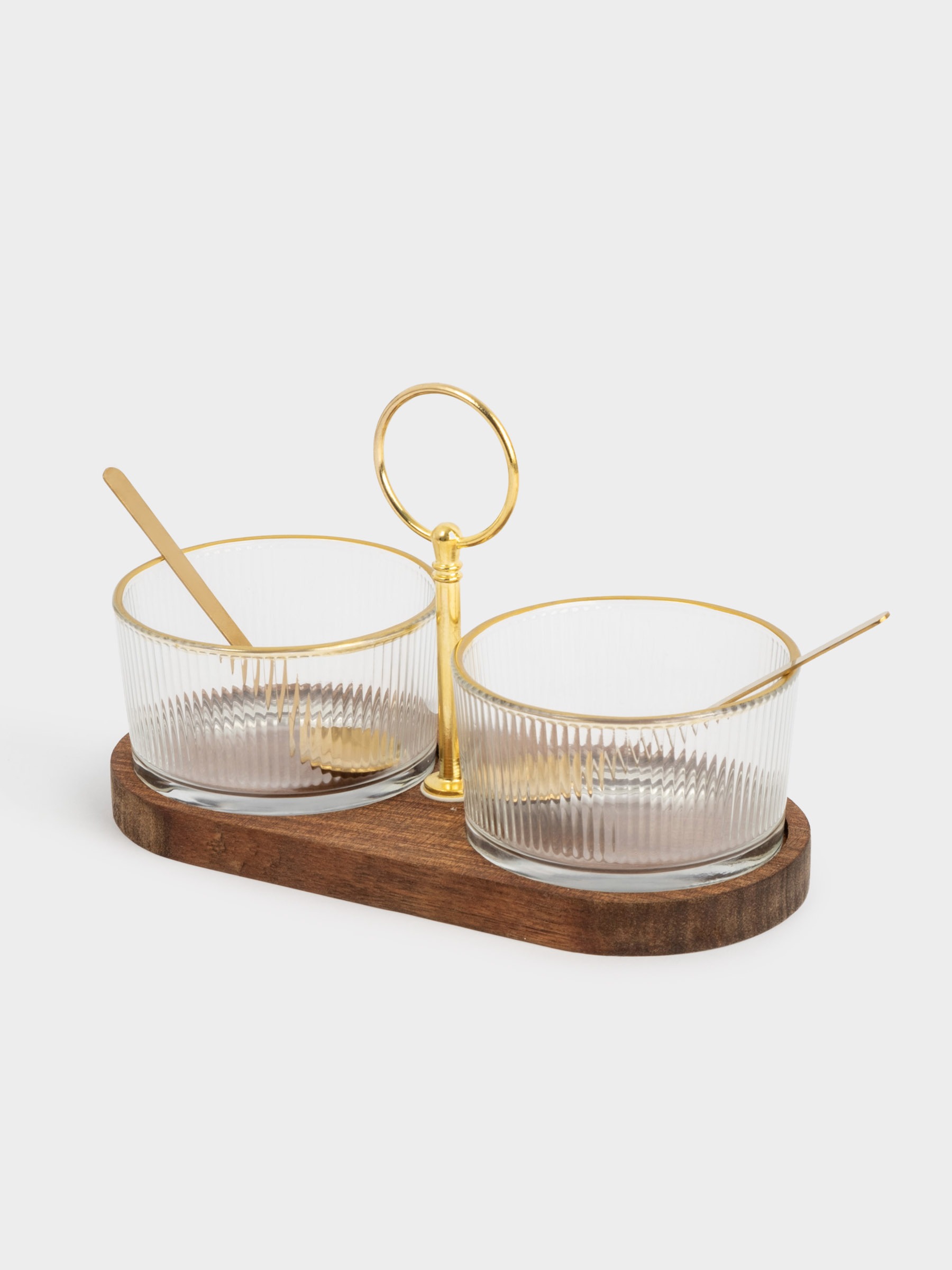 Набор вазочек для джема с ложками, 20x10 см, ANNA LAFARG ANLAF-CBK1302