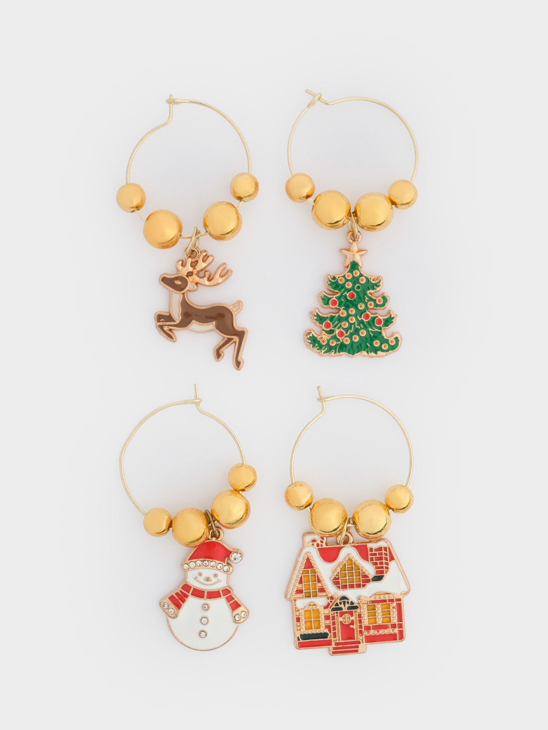 Подвеска для бокала, 4 шт ANNA LAFARG ANLAF-ZN002